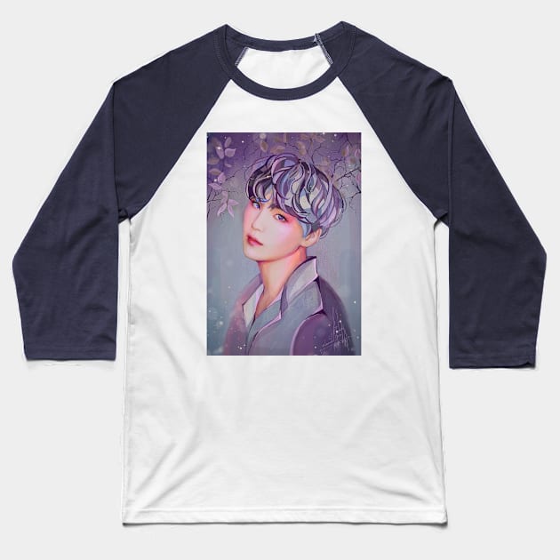 Min Yoongi Baseball T-Shirt by Artmonster